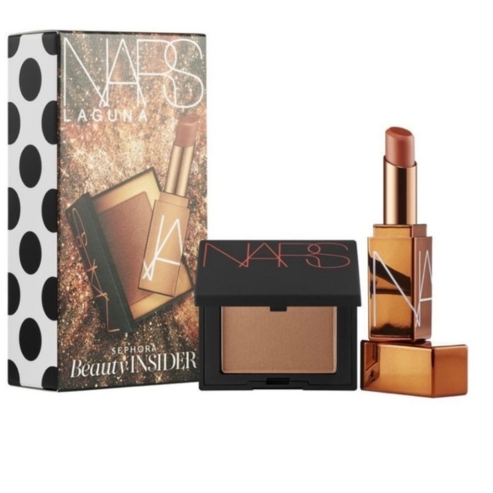 NARS Laguna Bronzer and Lipstick Set - Brown